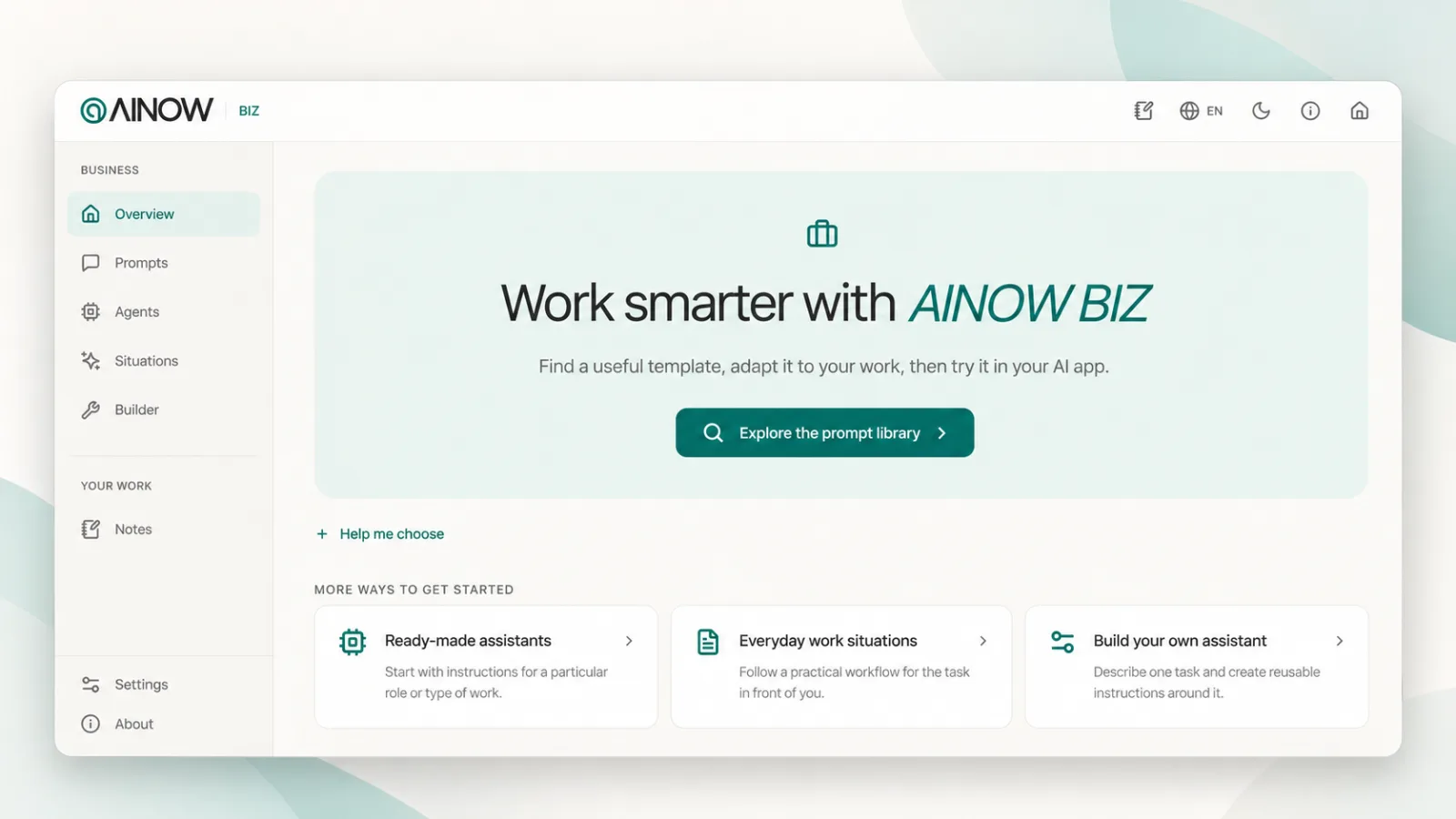 AINOW Literacy for Business